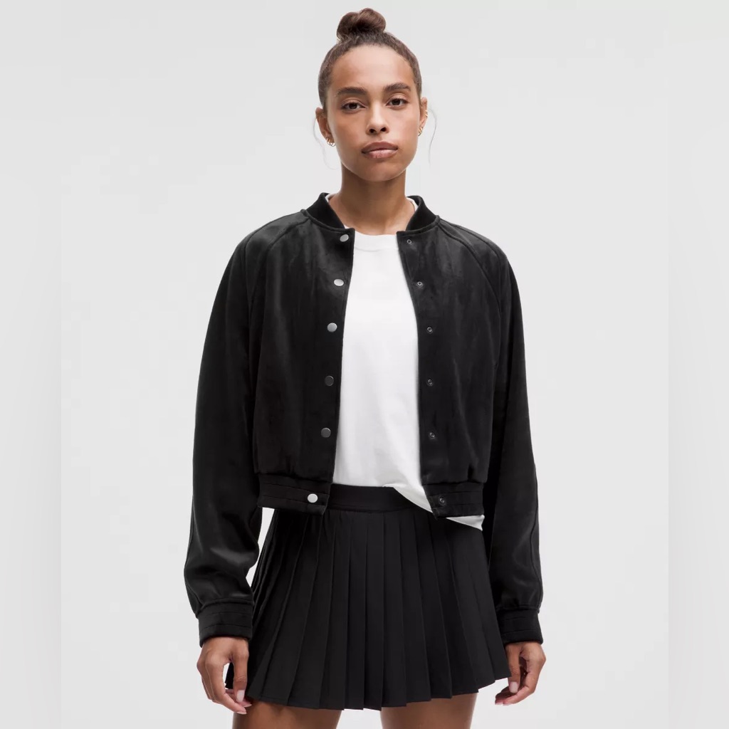 Scuba Varsity Jacket Velvet